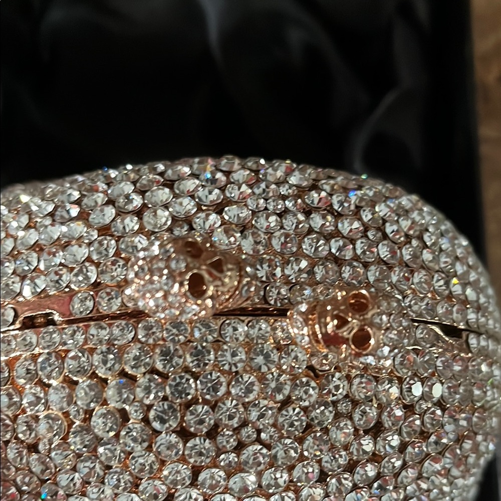Sparkling Crystal Skull Clutch - Picture 2 of 9
